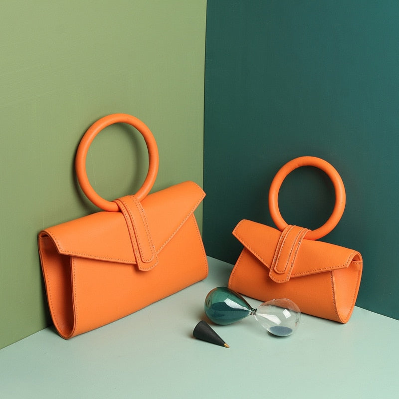 TEEK - Ring Handle Handbag BAG theteekdotcom   