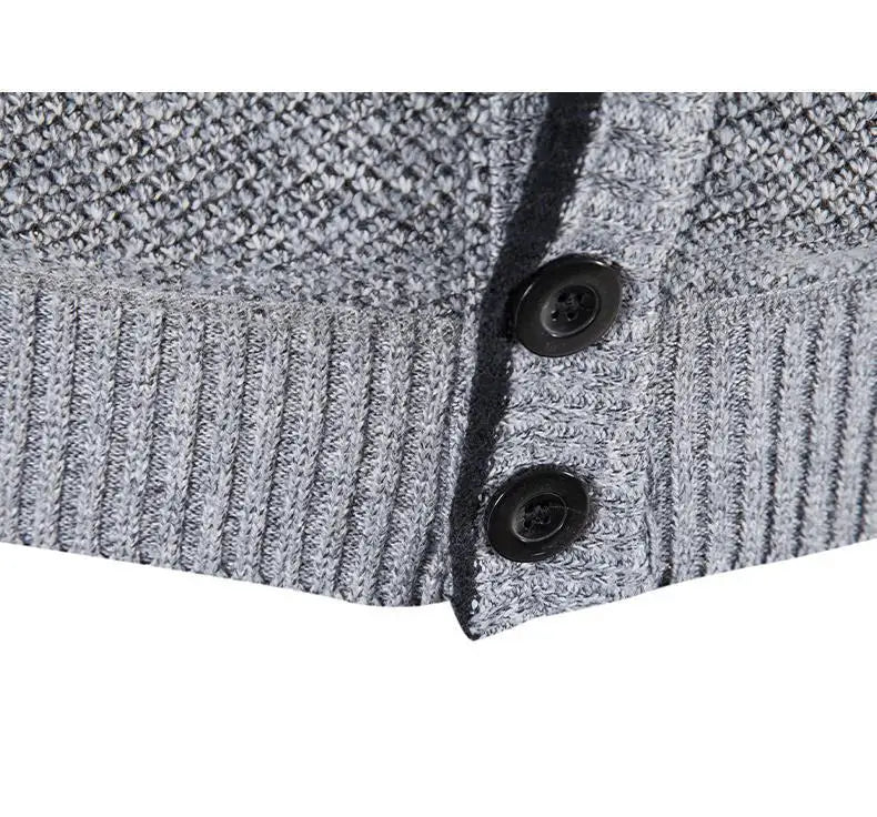 TEEK - Thicker Knitted Cardigan Sweater Coat COAT theteekdotcom   