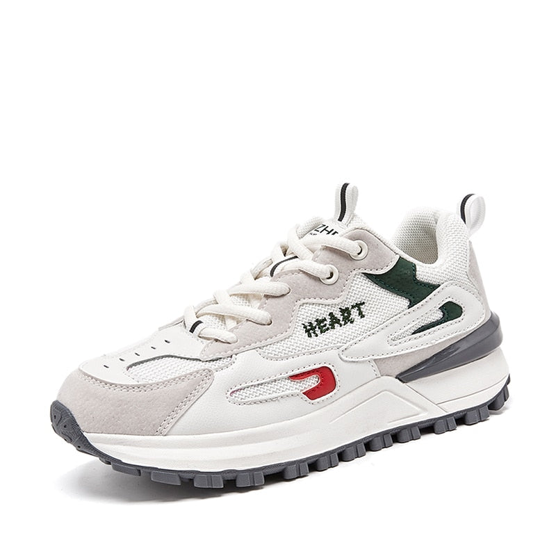 TEEK - Forced Trainer Sneakers SHOES theteekdotcom 01 white green 5 