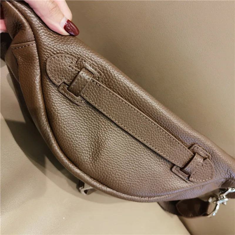 TEEK - Genuine Leather Pillow Bag BAG theteekdotcom   