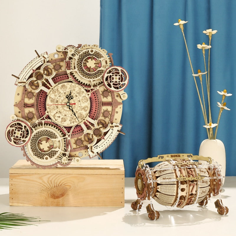 TEEK - 3D Wooden Time Art Puzzle HOME DECOR theteekdotcom   