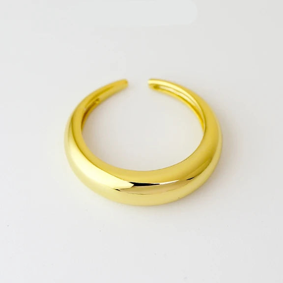 TEEK - Gold or Silver Color Minimalist Ring JEWELRY theteekdotcom K  