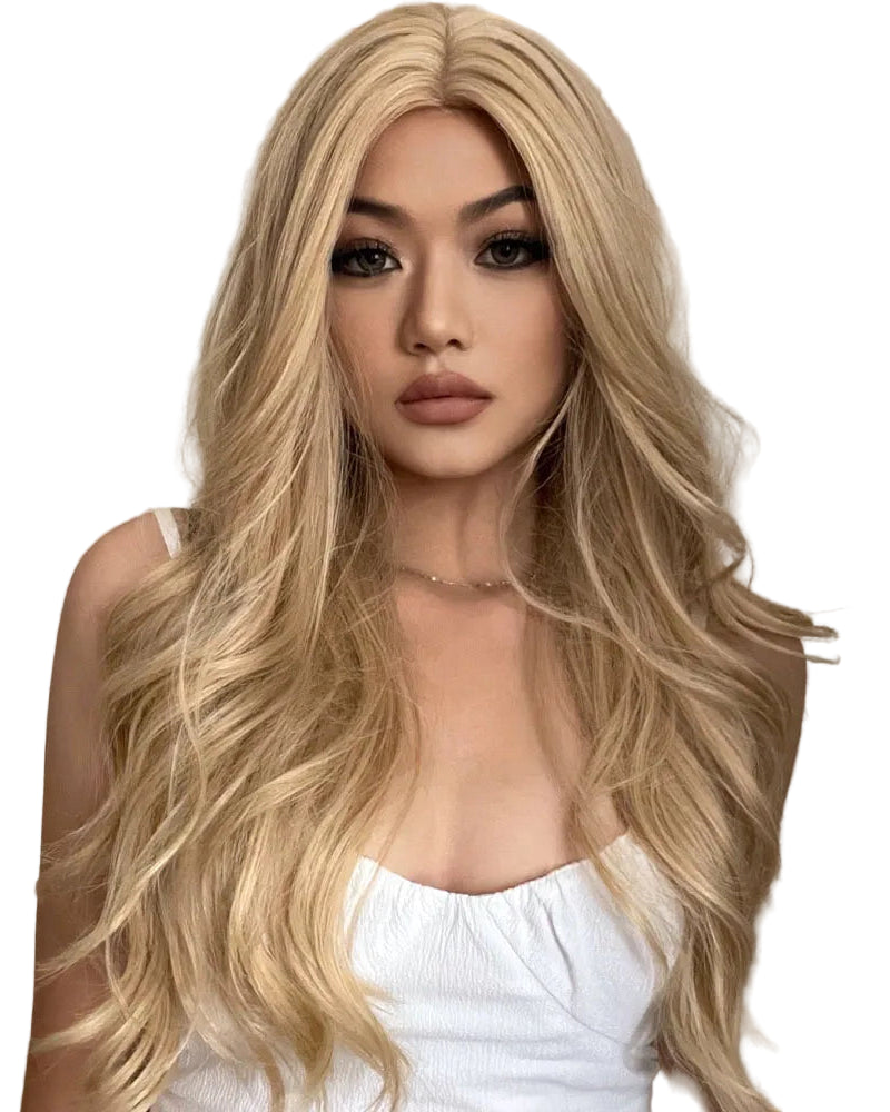 TEEK - Long Wavy Hair With N Without Bang Wig HAIR theteekdotcom 6138 26in