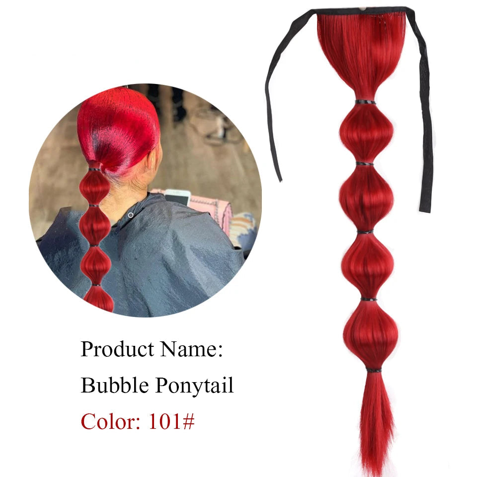 TEEK - Tie Long Ponytail Clip-In Hair Extensions HAIR theteekdotcom 137-101-paopao 60cm