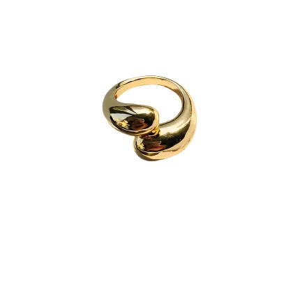 TEEK - Gold or Silver Color Minimalist Ring JEWELRY theteekdotcom G  