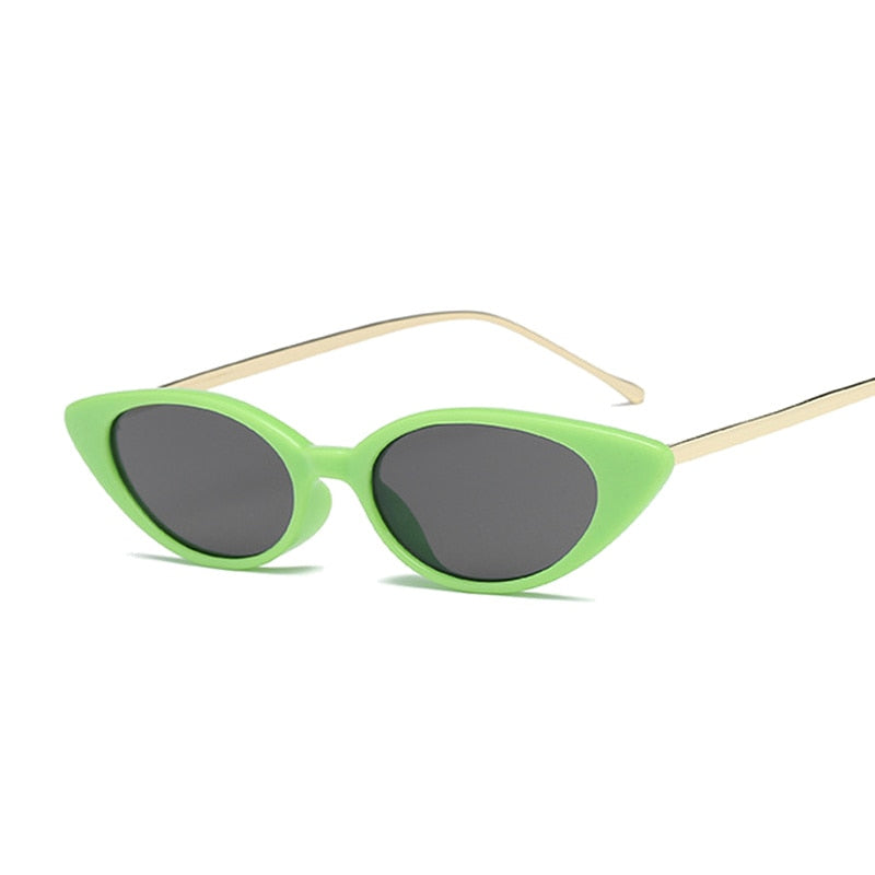 TEEK - Retro Point Vintage Sunglasses EYEGLASSES theteekdotcom Green  