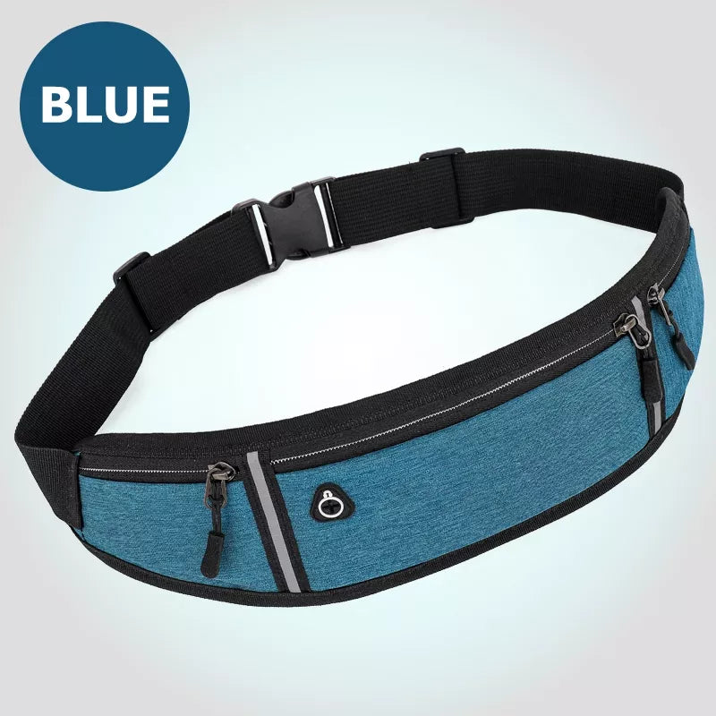 TEEK - Waist Sports Belt Pouch BAG theteekdotcom DARK BLUE  