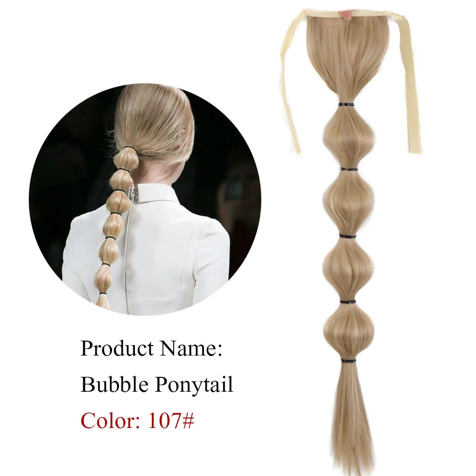 TEEK - Tie Long Ponytail Clip-In Hair Extensions HAIR theteekdotcom 137-107-paopao 60cm