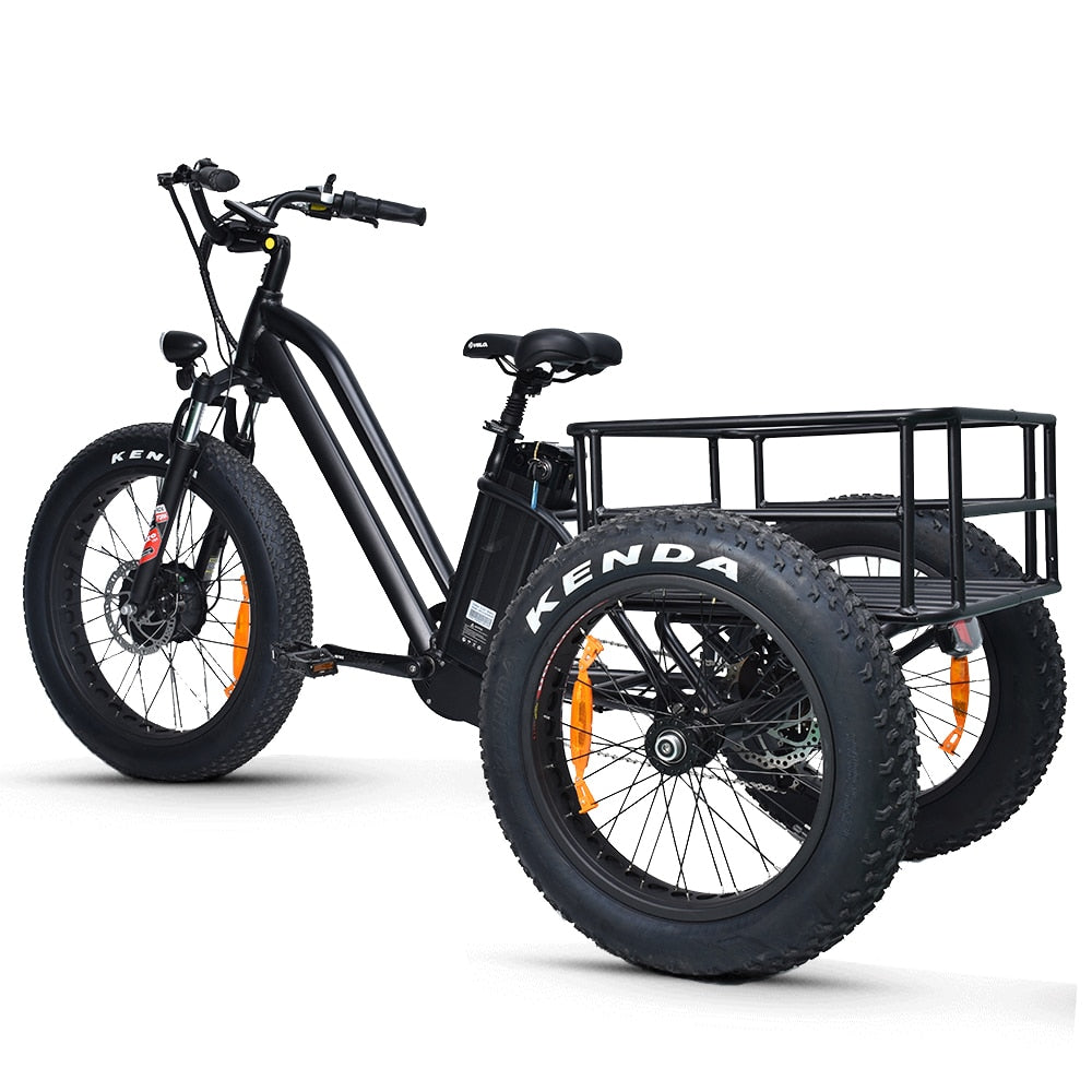 TEEK - Electric Fat Tire 48V 1000W Three-Wheeled Bike TRANSPORTATION theteekdotcom   