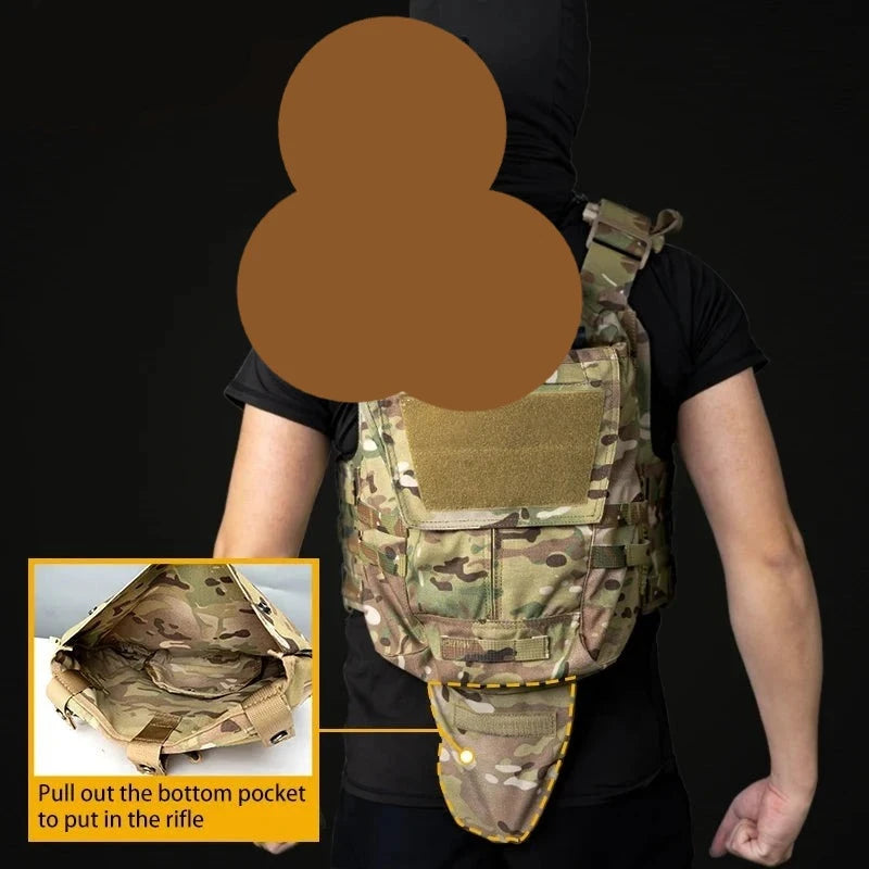 TEEK - Tactical Panel Zip Pouch BAG theteekdotcom   