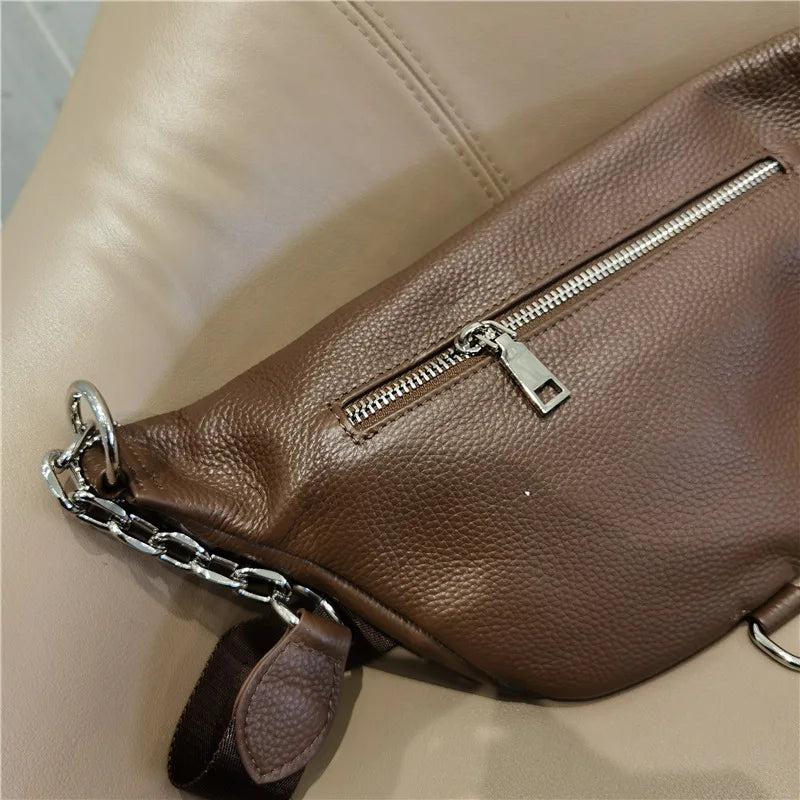 TEEK - Genuine Leather Pillow Bag BAG theteekdotcom   