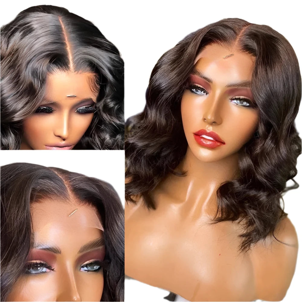 TEEK - Highlight Human Hair Brazilian Pre Plucked Body Wave Wig HAIR theteekdotcom