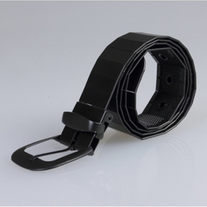 TEEK - Flat Link Chain Belts BELT theteekdotcom black 105x3.3cm/41×1.3in 