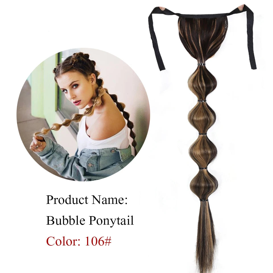 TEEK - Tie Long Ponytail Clip-In Hair Extensions HAIR theteekdotcom 137-106-paopao 60cm
