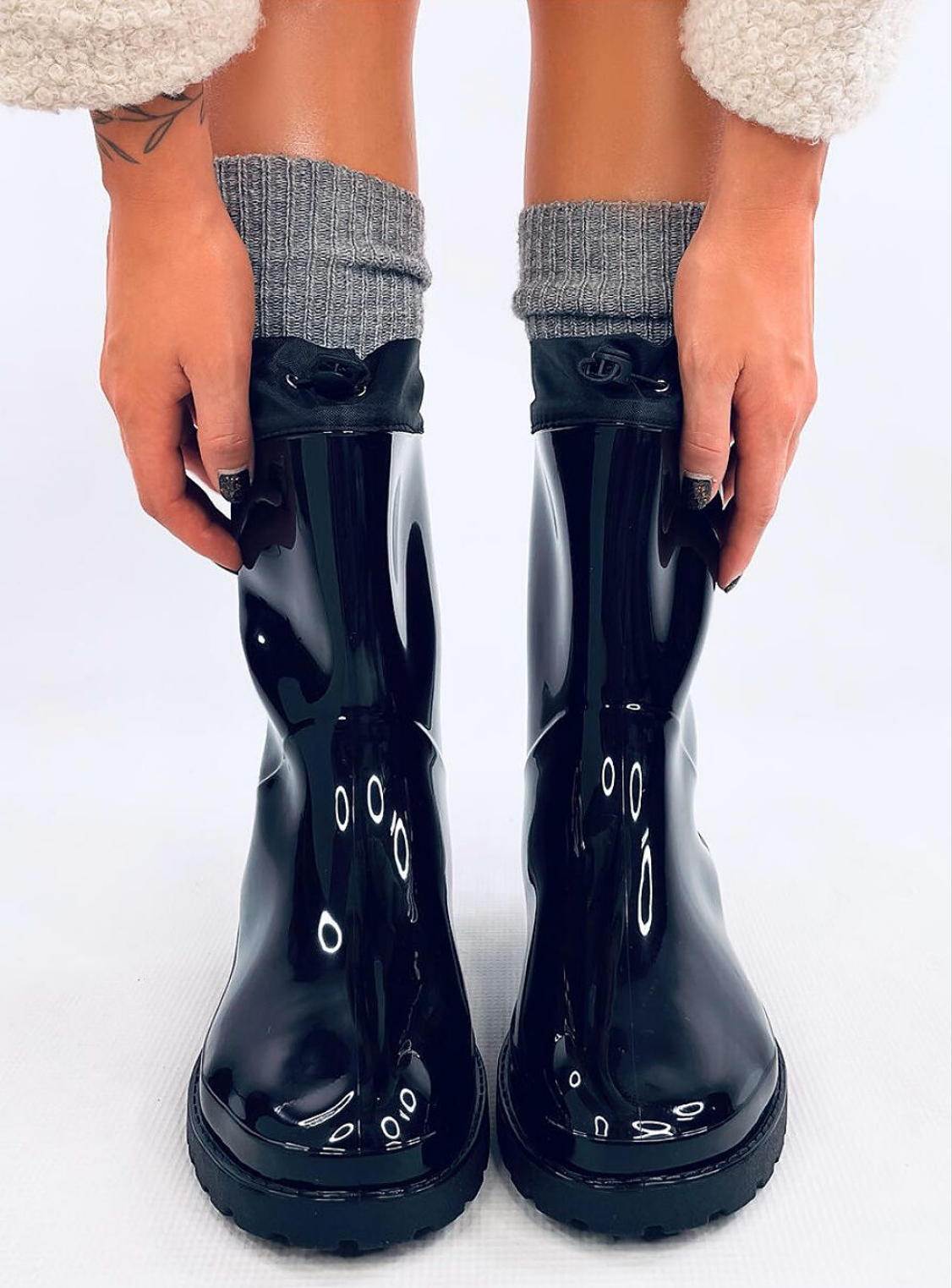 TEEK - Black Slush Wellingtons Rainboots SHOES TEEK MH