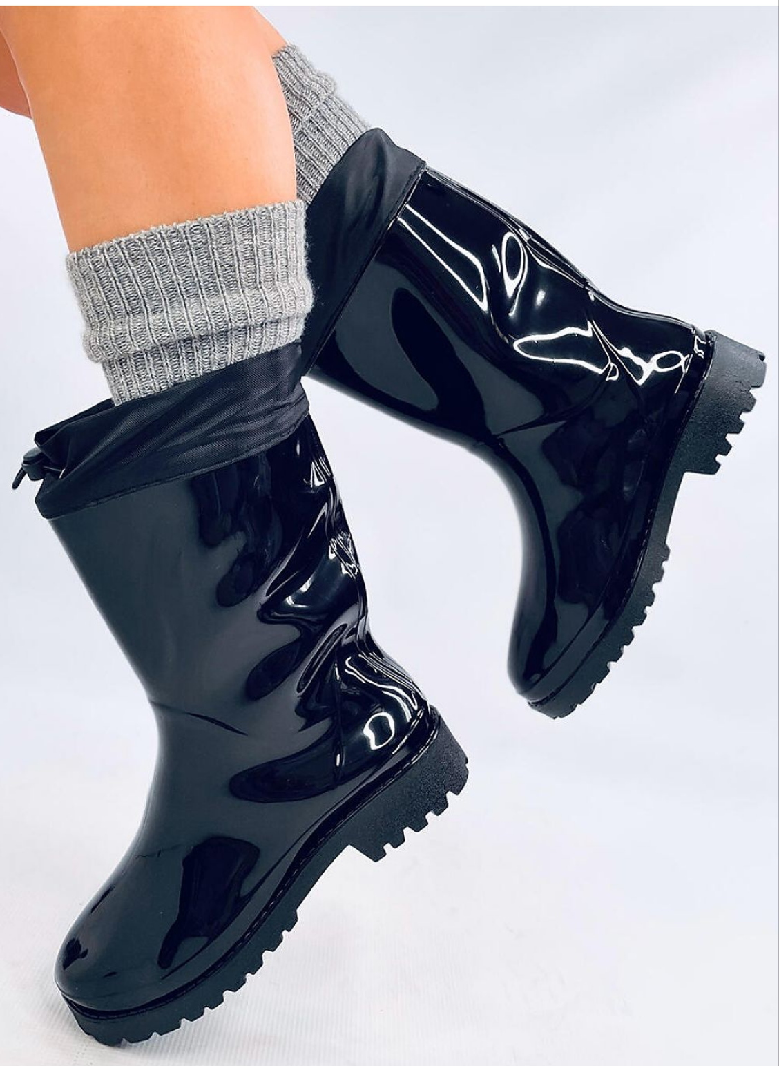 TEEK - Black Slush Wellingtons Rainboots SHOES TEEK MH