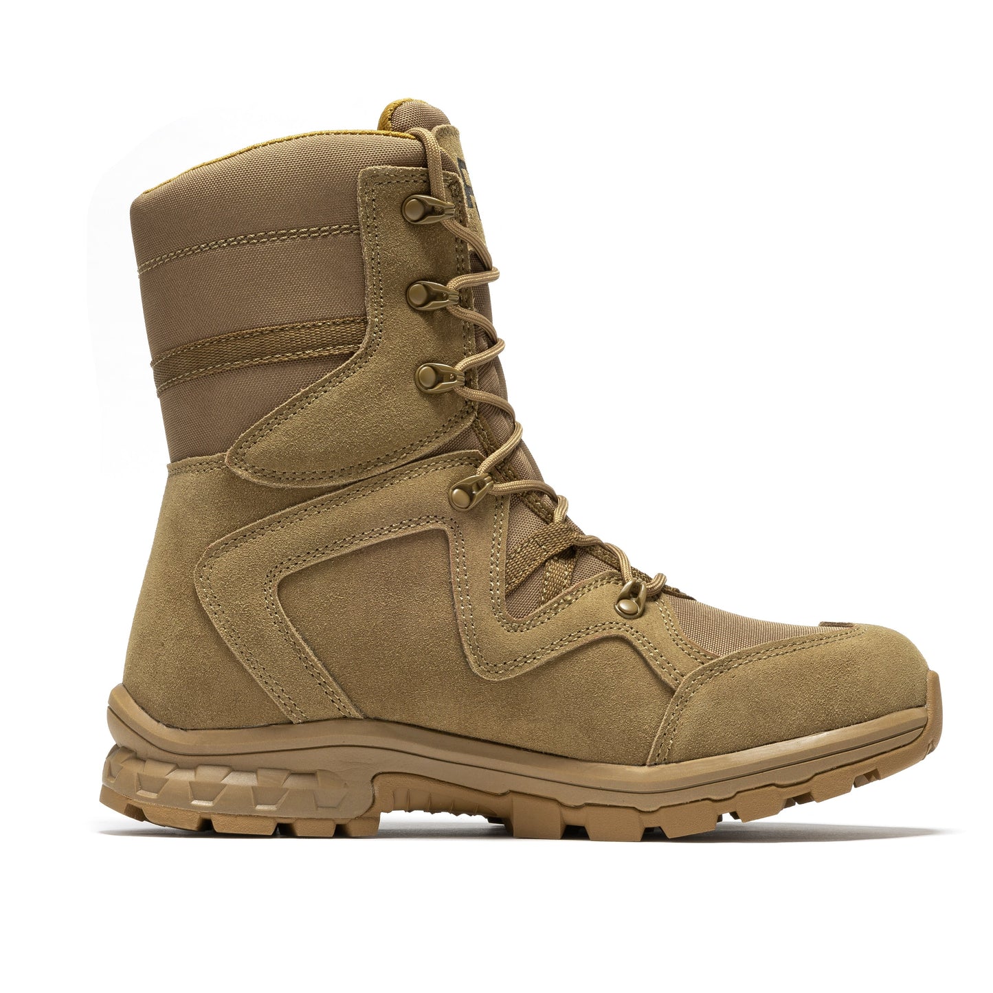 ROCKROOSTER Colmar Coyote 8 inch Suede Leather Waterproof Tactical & Military Boots AB520 Military & Tactical Boots Rock Rooster Footwear Inc