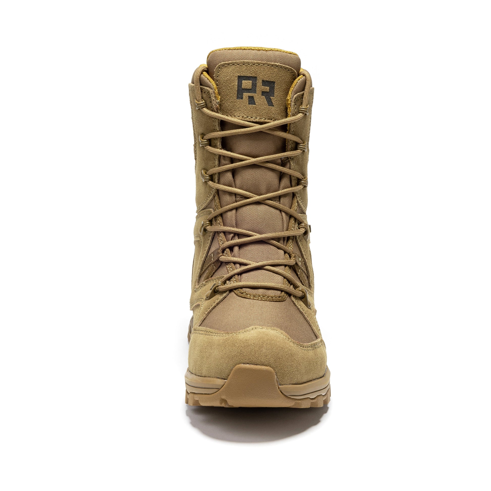ROCKROOSTER Colmar Coyote 8 inch Suede Leather Waterproof Tactical & Military Boots AB520 Military & Tactical Boots Rock Rooster Footwear Inc