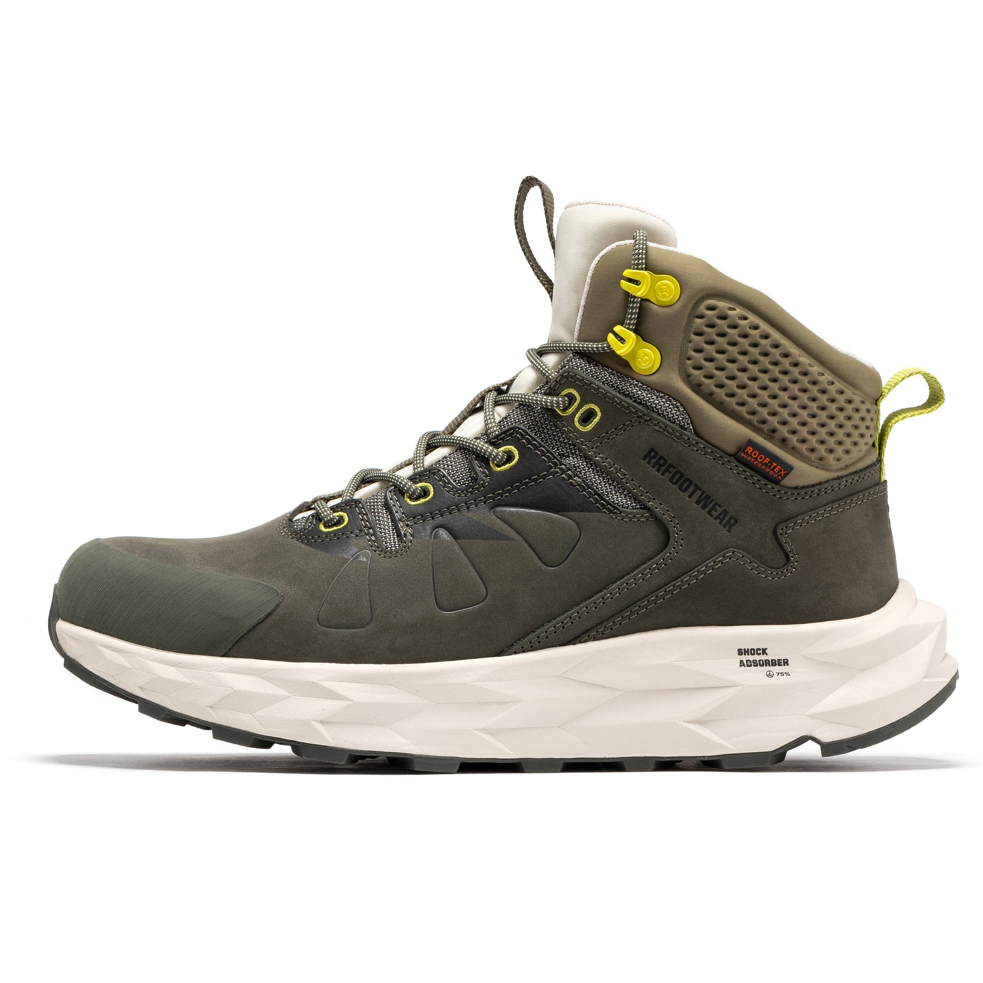 ROCKROOSTER Farmington Green 6 Inch Waterproof Hiking Boots with VIBRAM® Outsole OC21033 Hiking Boots Rock Rooster Footwear Inc