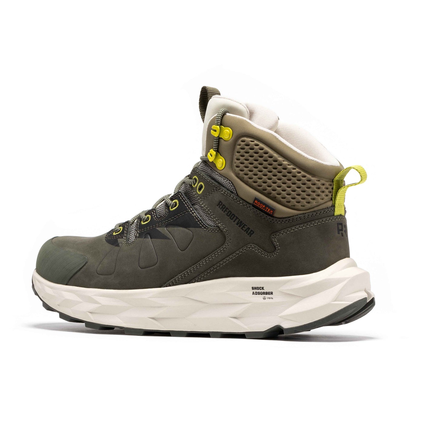 ROCKROOSTER Farmington Green 6 Inch Waterproof Hiking Boots with VIBRAM® Outsole OC21033 Hiking Boots Rock Rooster Footwear Inc