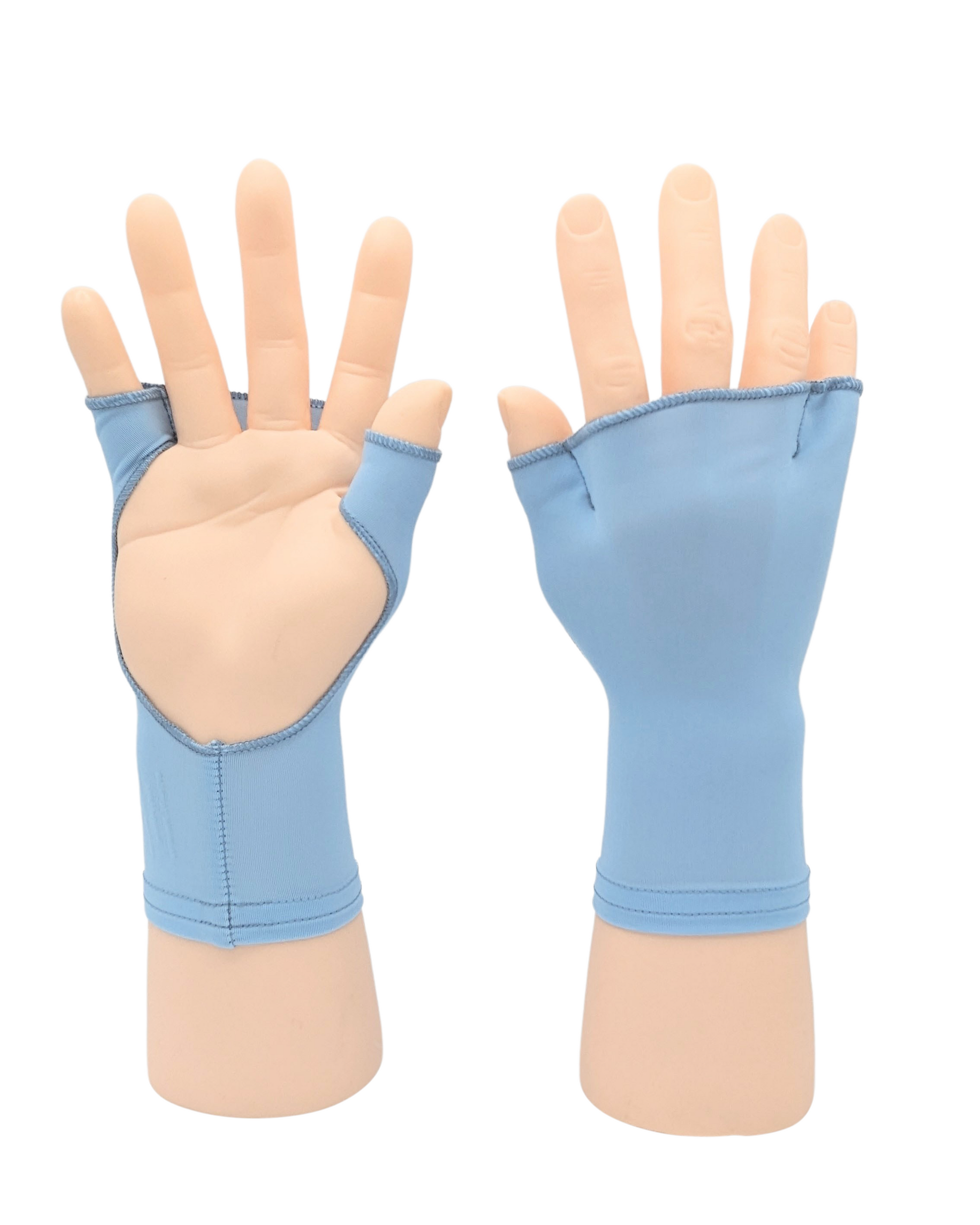 TEEK - PalmFree™ Sun Gloves - Soft Blue - UPF 50+ GLOVES TEEK PFS M/L (1) Left (1) Right