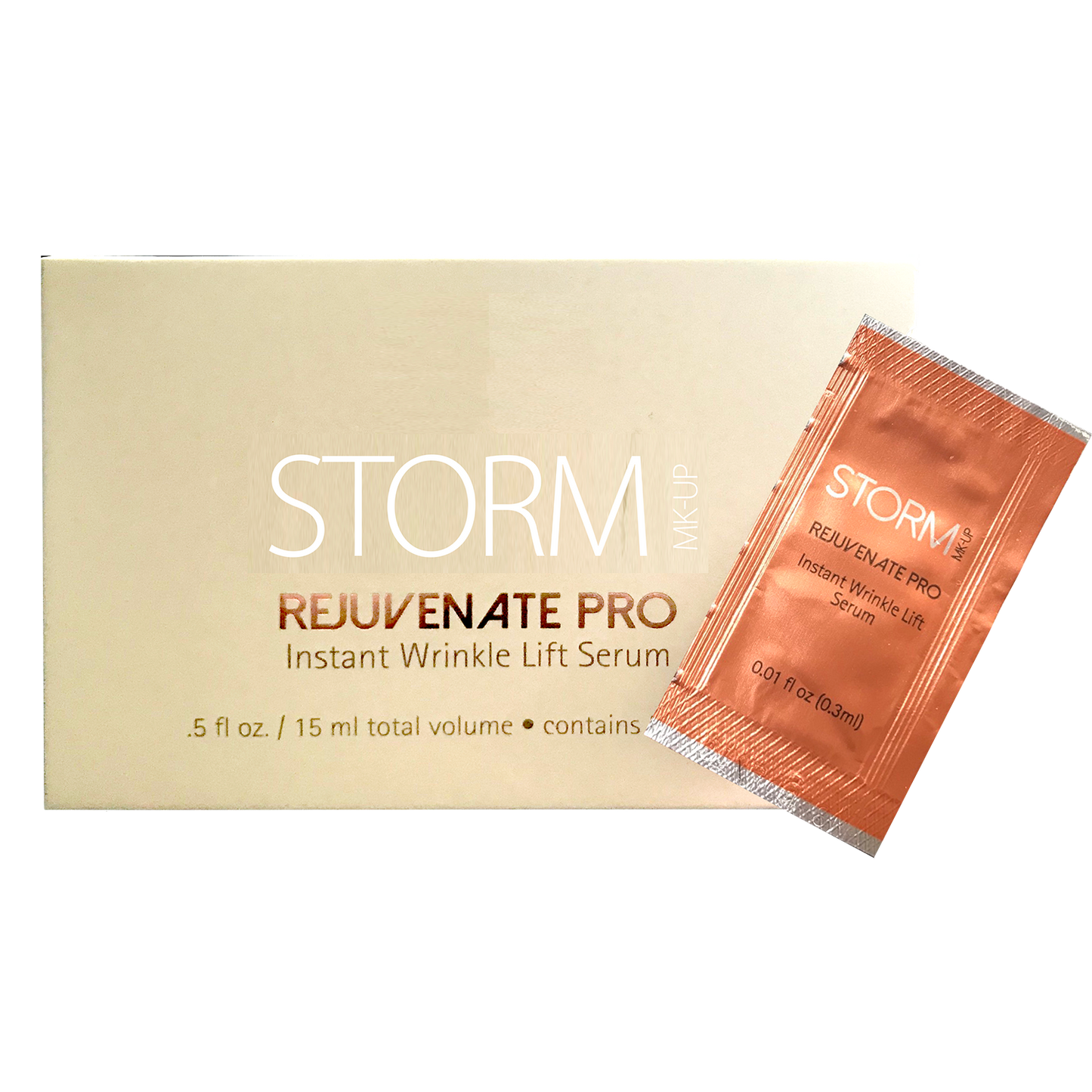 TEEK - Storm mk-up® - Rejuvinate Pro Instant Wrinkle Lift Serum 0.5 fl oz SKINCARE TEEK BCB 50 Sachets