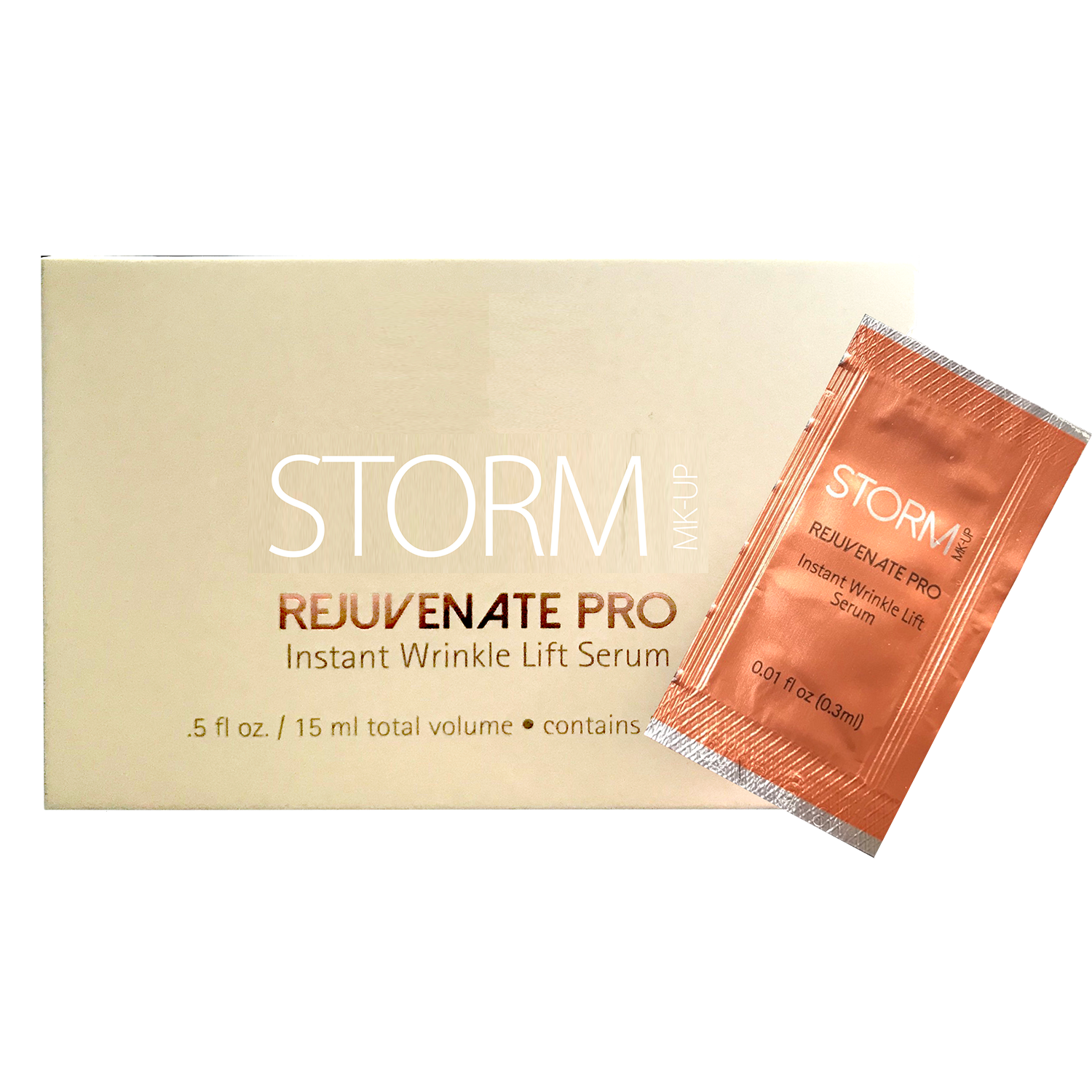 TEEK - Storm mk-up® - Rejuvinate Pro Instant Wrinkle Lift Serum 0.5 fl oz SKINCARE TEEK BCB 50 Sachets