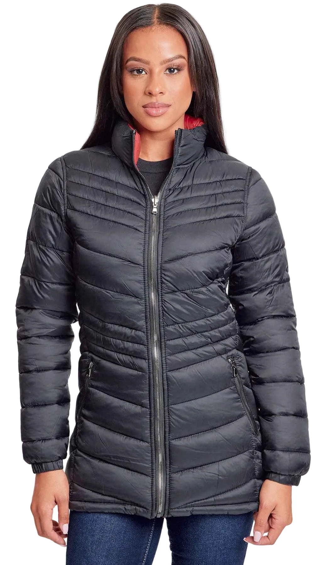Women's Winter Reversible Puffer Jacket