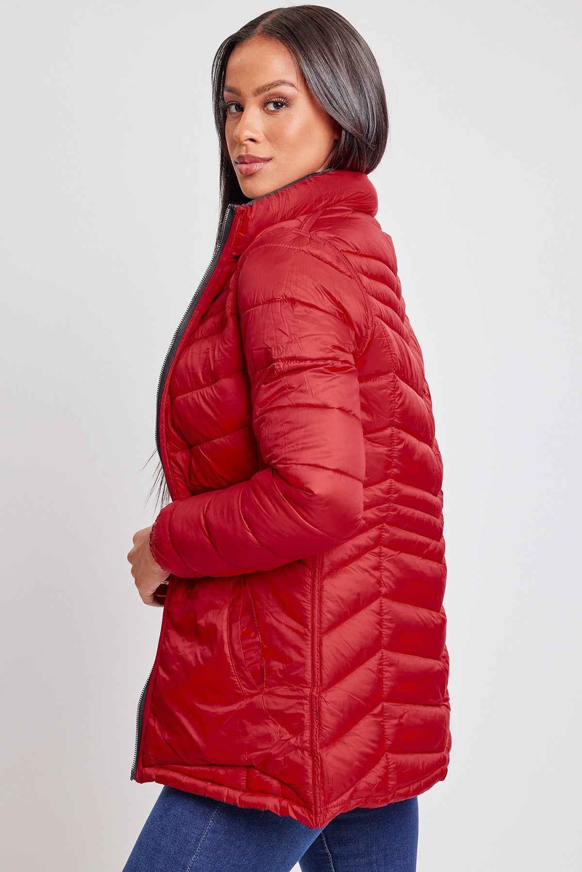 Women's Winter Reversible Puffer Jacket