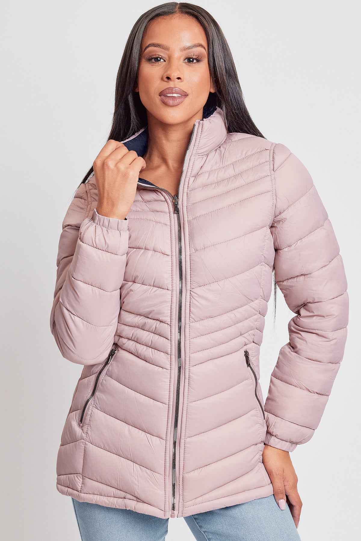 Women's Winter Reversible Puffer Jacket