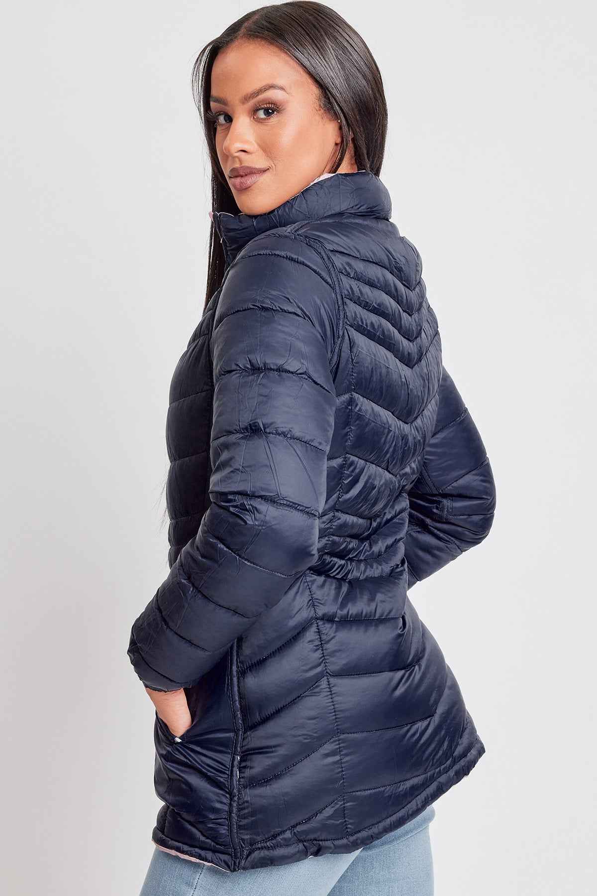 Women's Winter Reversible Puffer Jacket