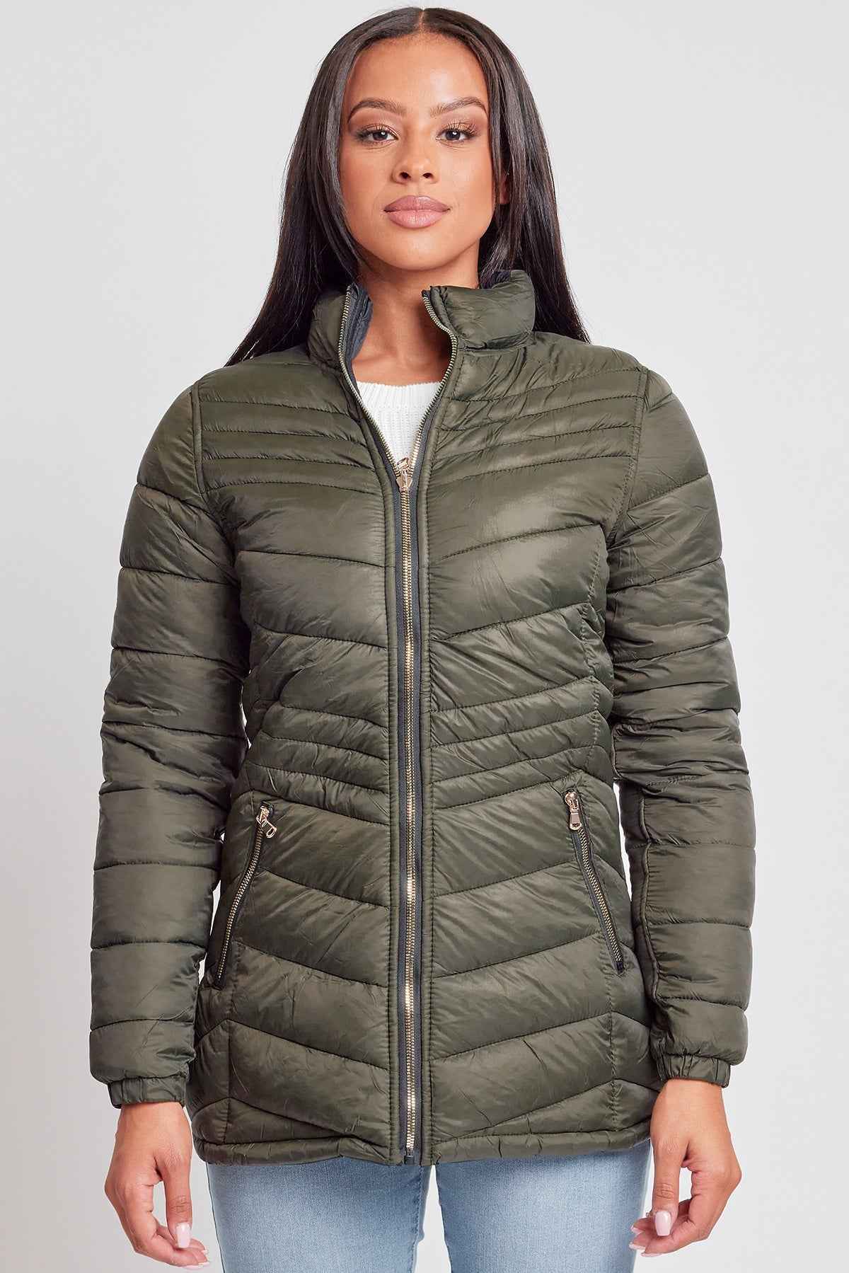 Women's Winter Reversible Puffer Jacket