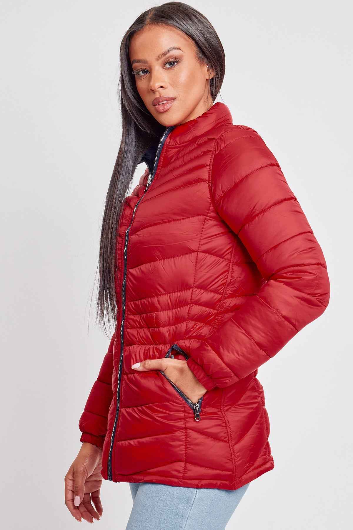 Women's Winter Reversible Puffer Jacket