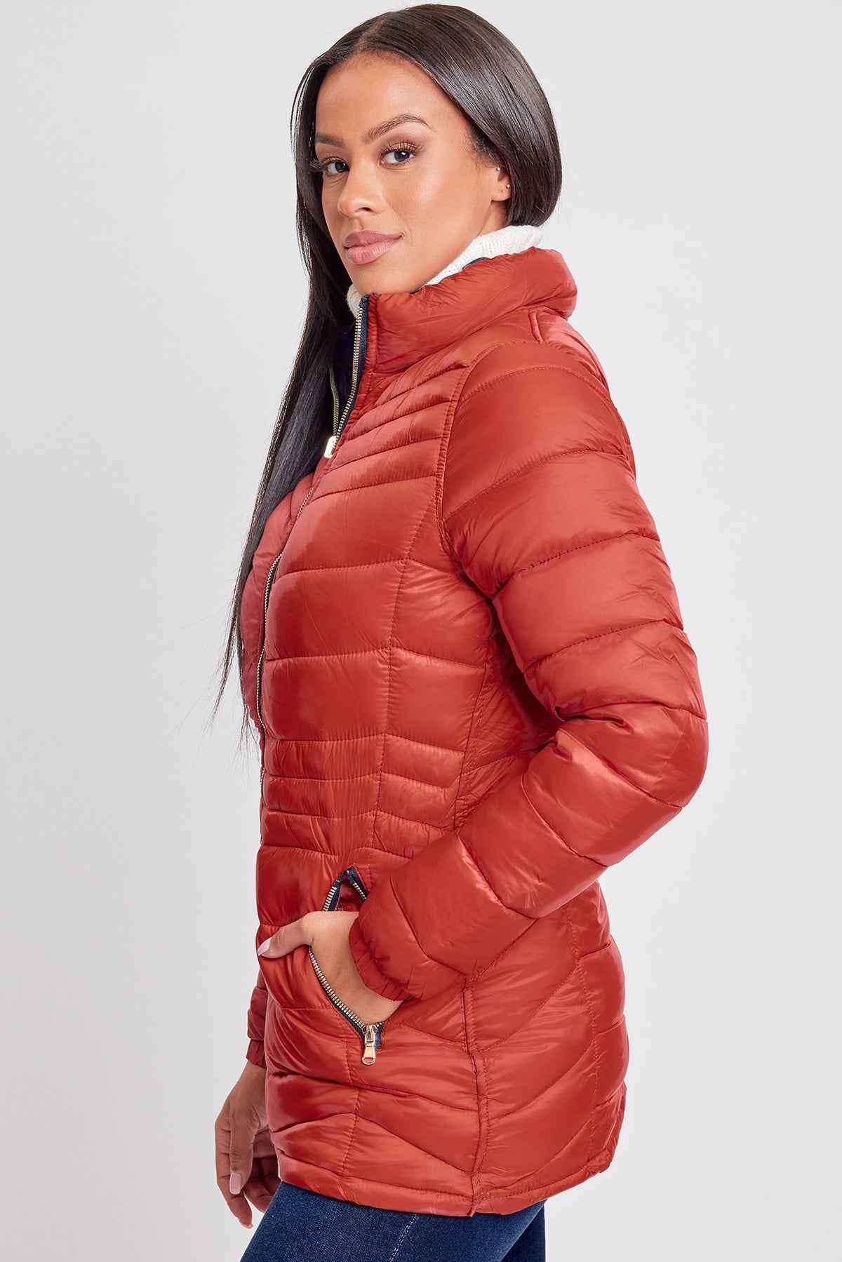 Women's Winter Reversible Puffer Jacket