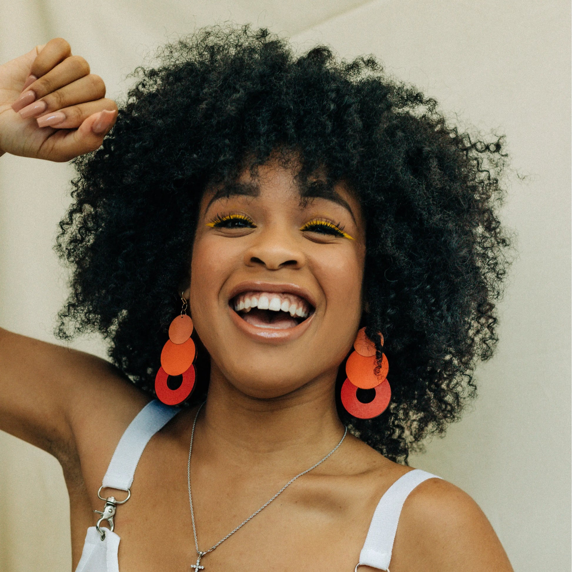 TEEK - Jen Orange Dangles JEWELRY TEEK LCM