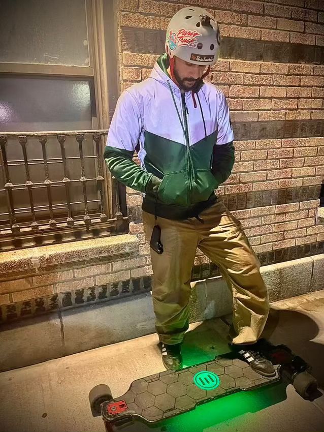 TEEK - Mens Ultra Reflective Padded Hoodie Dark Green Eclipse JACKET TEEK BR