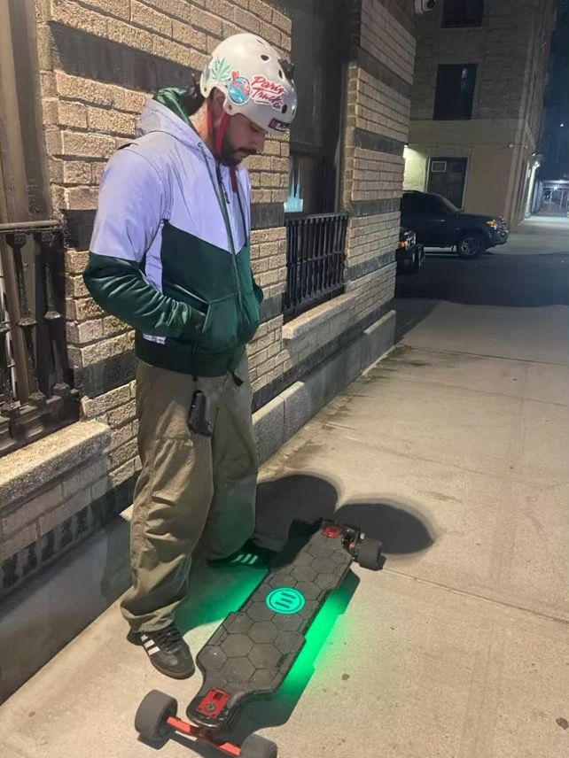 TEEK - Mens Ultra Reflective Padded Hoodie Dark Green Eclipse JACKET TEEK BR