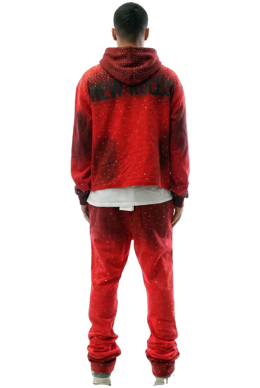 TEEK - SYNTH French Terry Long Sleeve Crop Top Pullover Hoodie only TOPS TEEK LTK