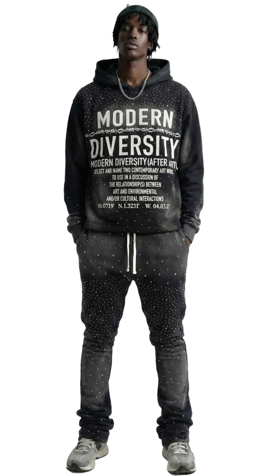 TEEK - ZICORN French Terry Long Sleeve Crop Top Pullover Hoodie TOPS TEEK LTK