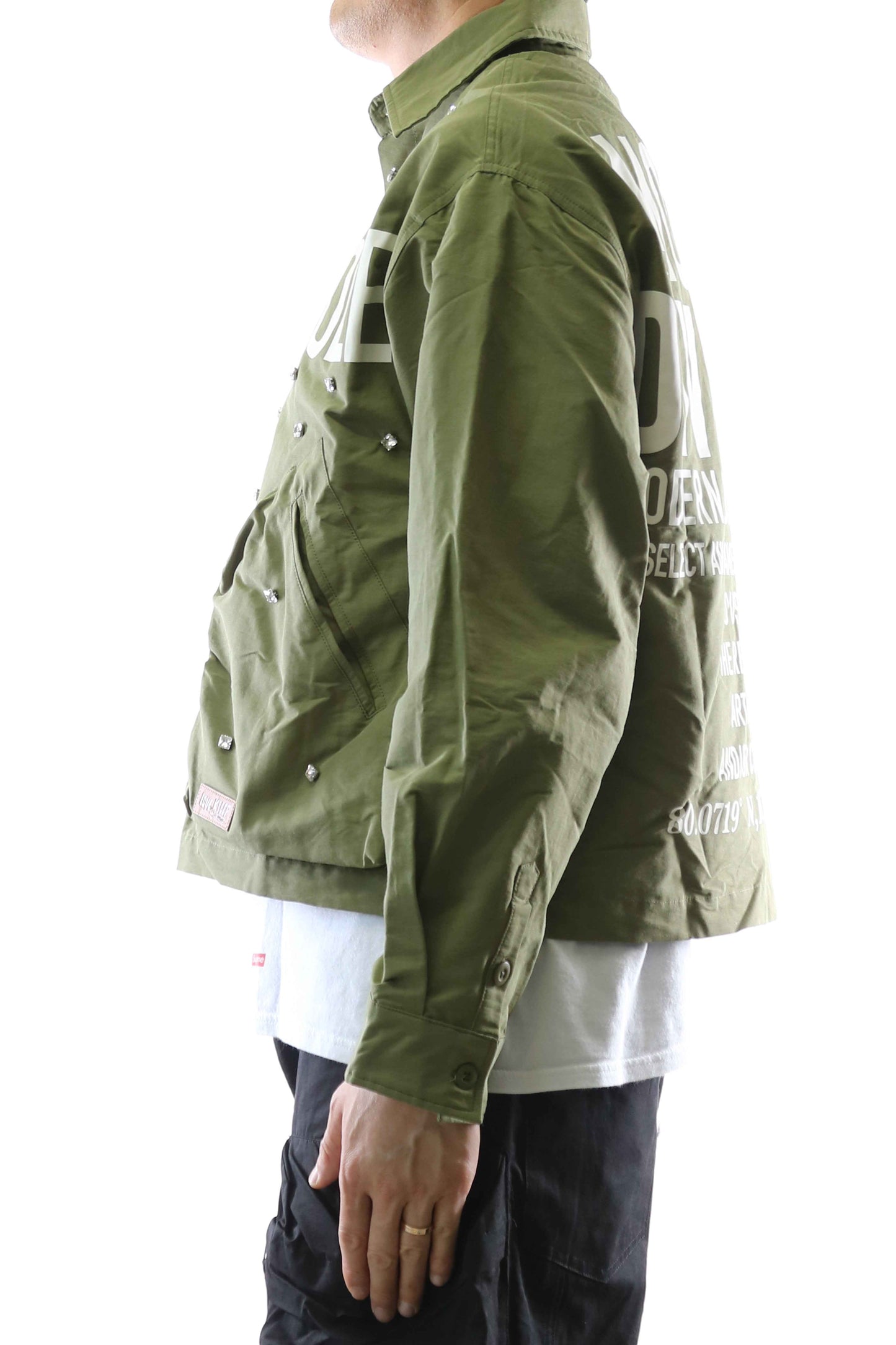 TEEK - VONT Twill Blended Nylon Crop Top Jacket JACKET TEEK LTK