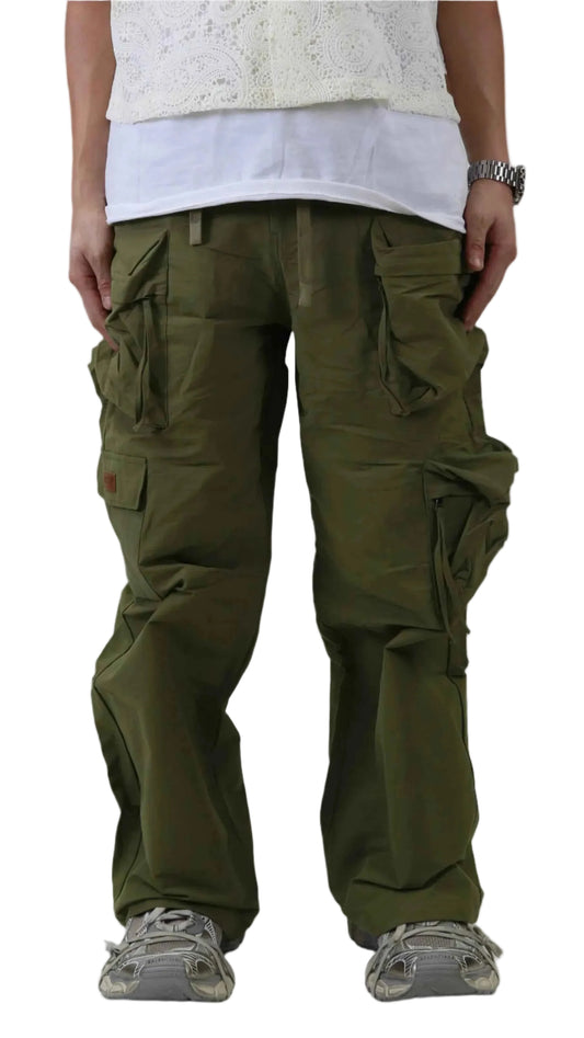 TEEK - VONT FINE TWILL NYLON BAGGY FIT CARGO PANTS PANTS TEEK LTK