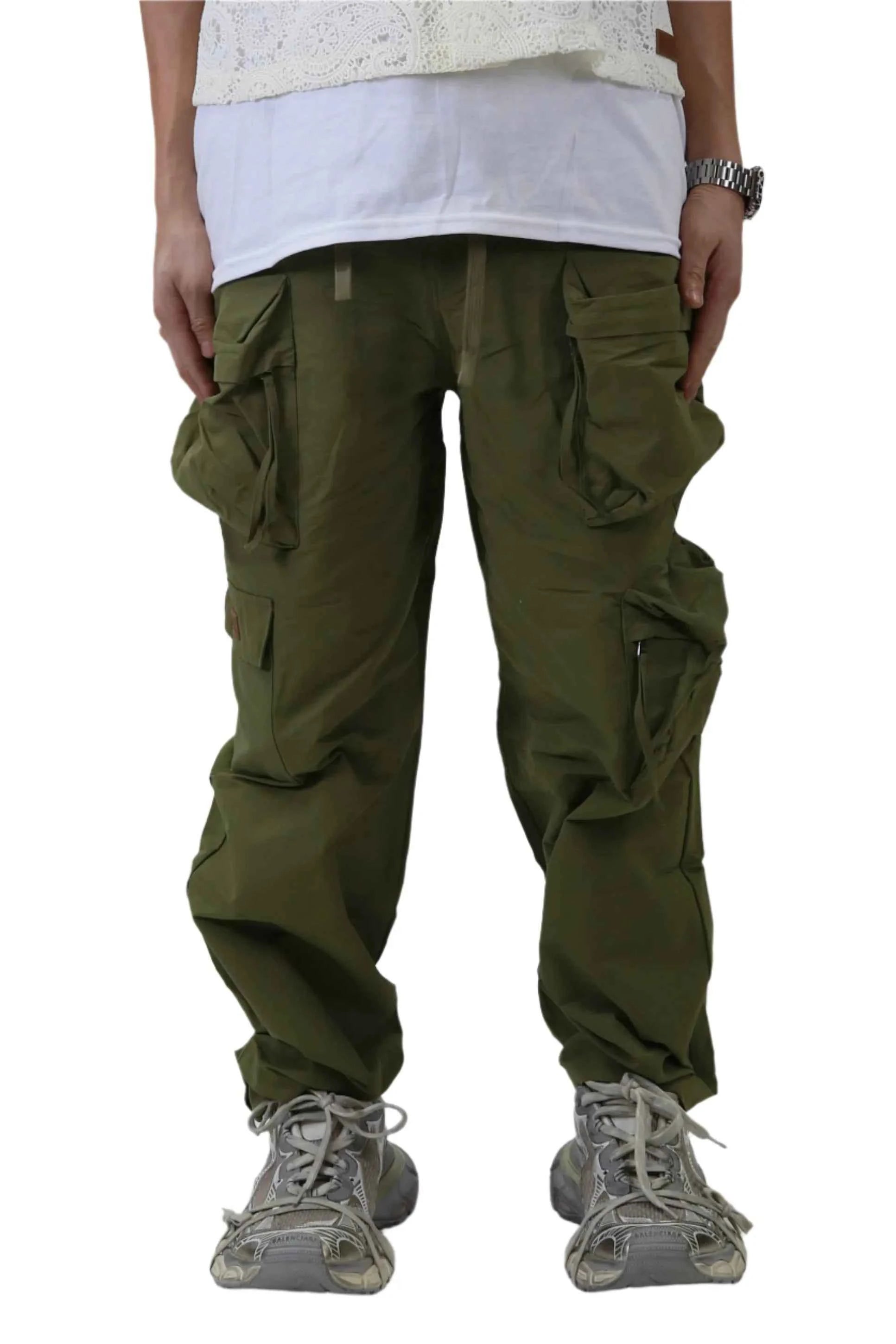 TEEK - VONT FINE TWILL NYLON BAGGY FIT CARGO PANTS PANTS TEEK LTK S