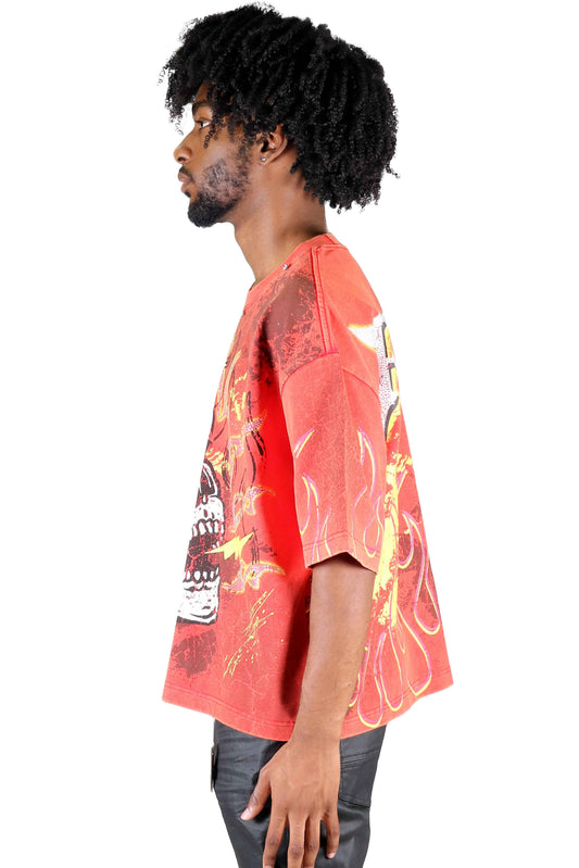 TEEK - CALCITE S/N Jersey 3/4 Sleeve Crop Top Tee TOPS TEEK LTK