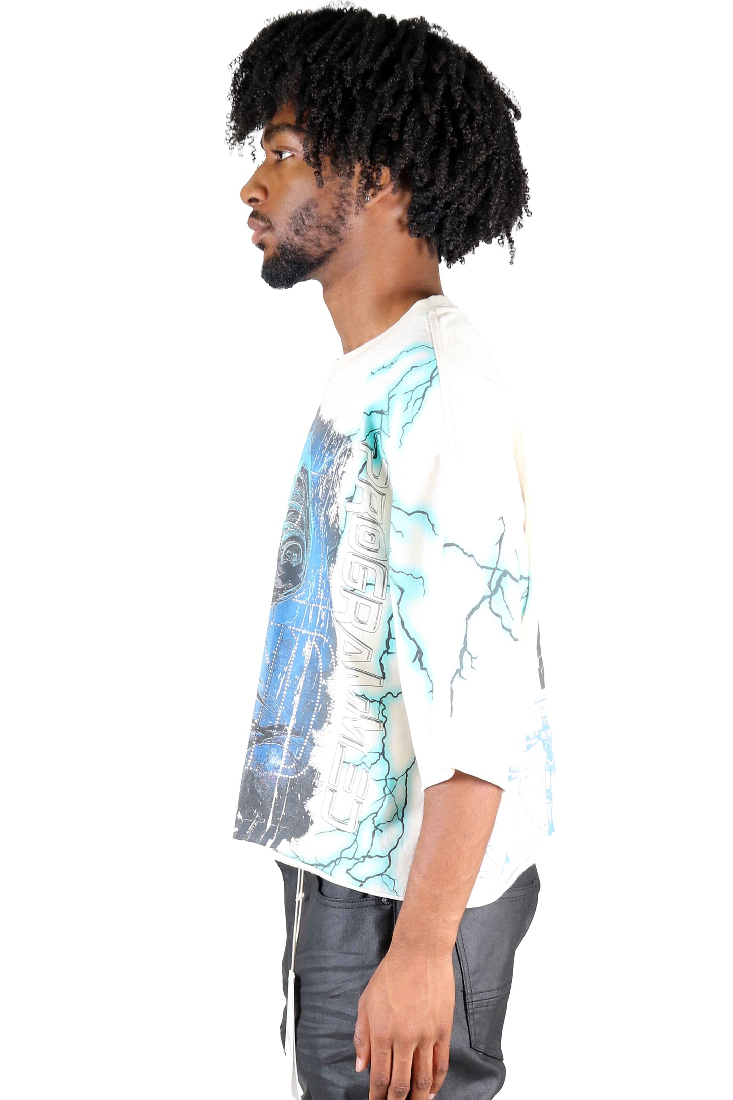 TEEK - TERRABLAST S/N Jersey 3/4 Sleeve Crop Top Tee TOPS TEEK LTK