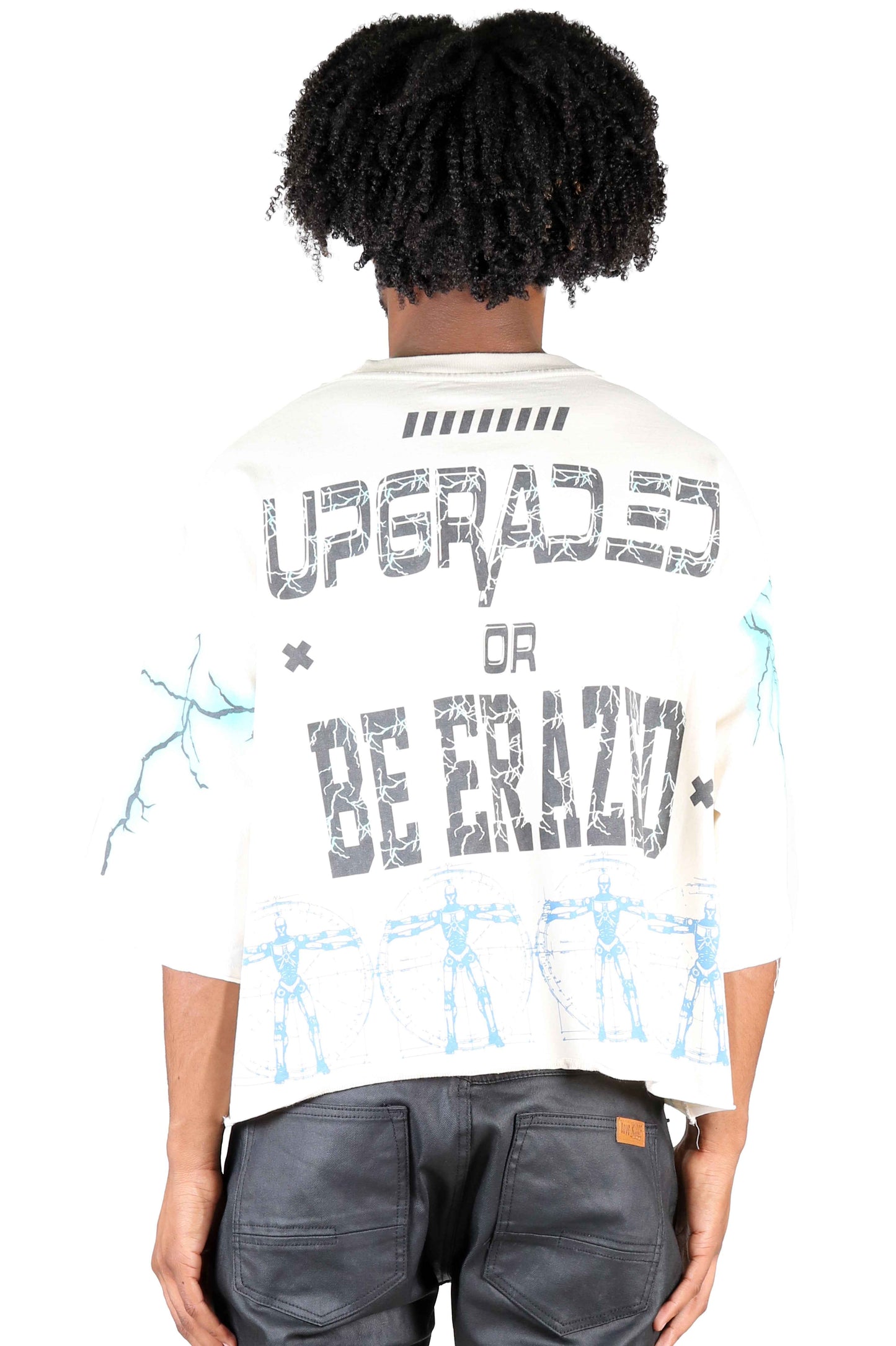 TEEK - TERRABLAST S/N Jersey 3/4 Sleeve Crop Top Tee TOPS TEEK LTK