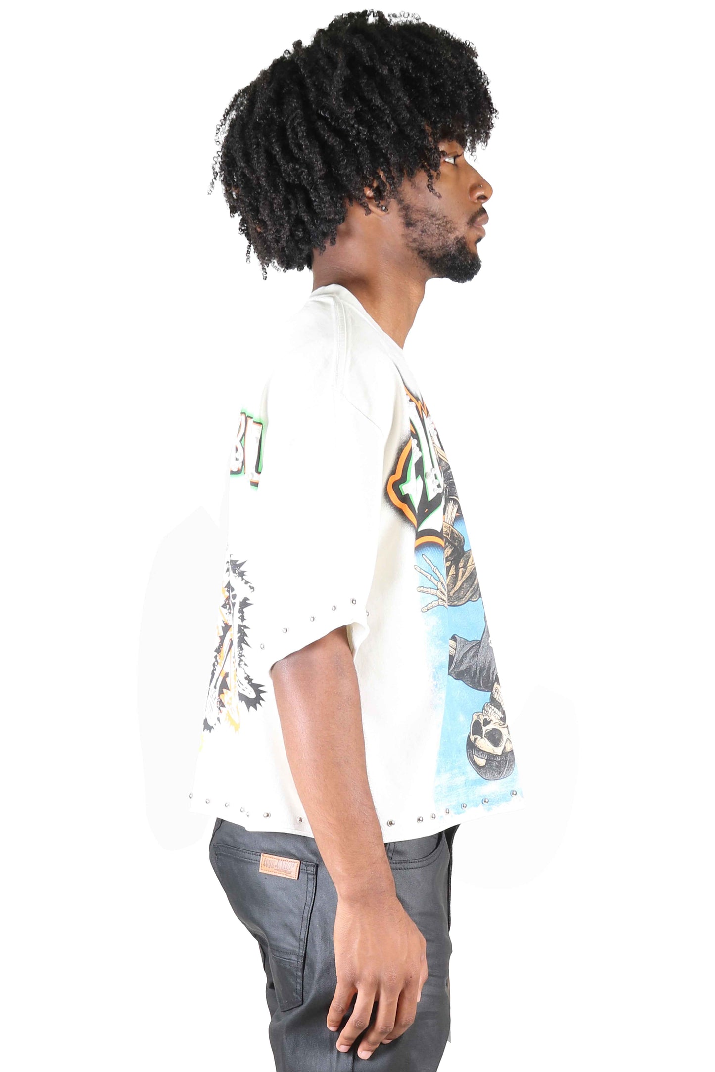 TEEK - ALAN S/N Jersey 3/4 Sleeve Crop Top Tee TOPS TEEK LTK