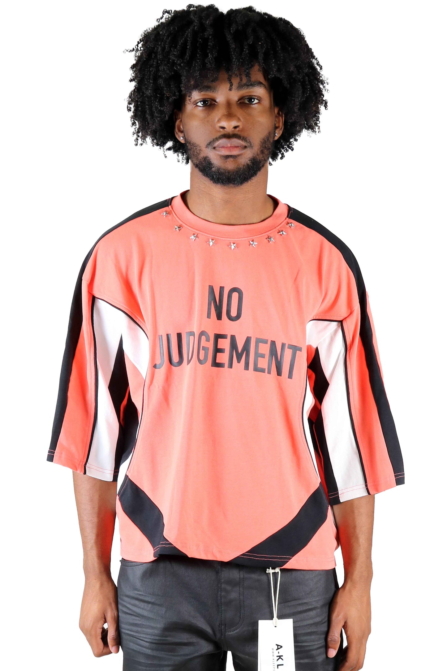 TEEK - ECLIPSE S/N Jersey 3/4 Sleeve Crop Top Tee TOPS TEEK LTK S