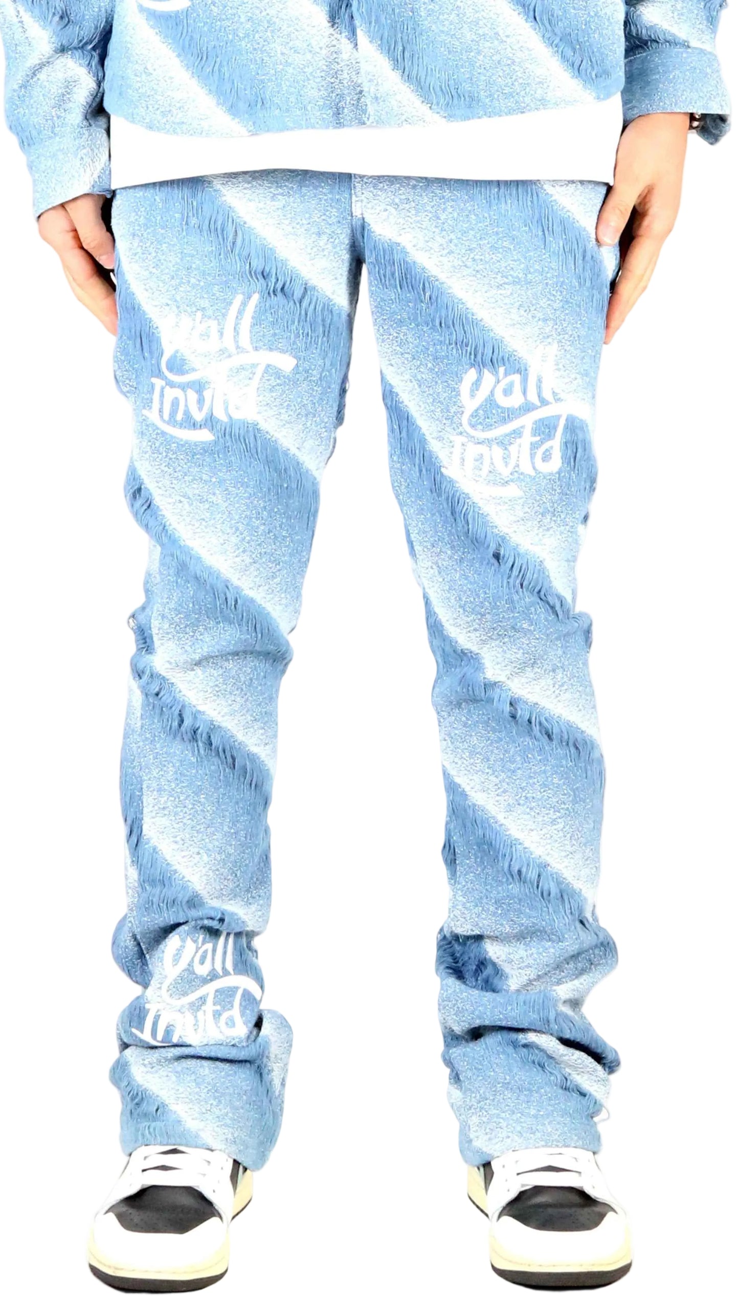 DUSTY Men's premium jacquard pattern slim fit denim pant. Men's Pants Love to Kleep
