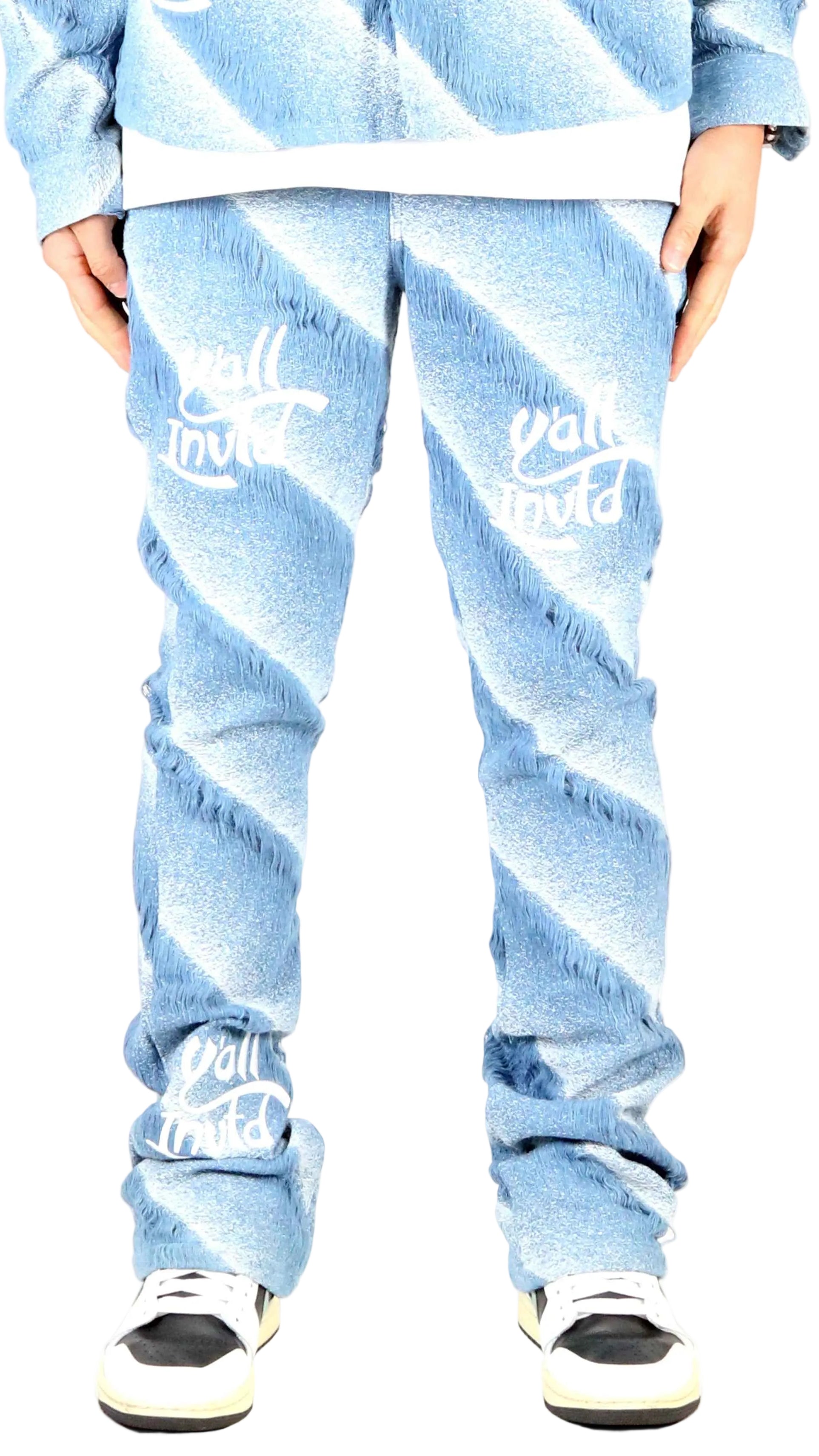 DUSTY Men's premium jacquard pattern slim fit denim pant. Men's Pants Love to Kleep