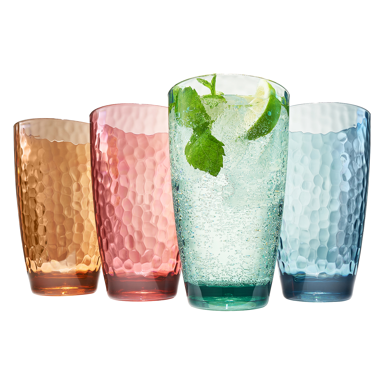 TEEK - Eze Acrylic Highball Glassware Set HOME DECOR TEEK KS